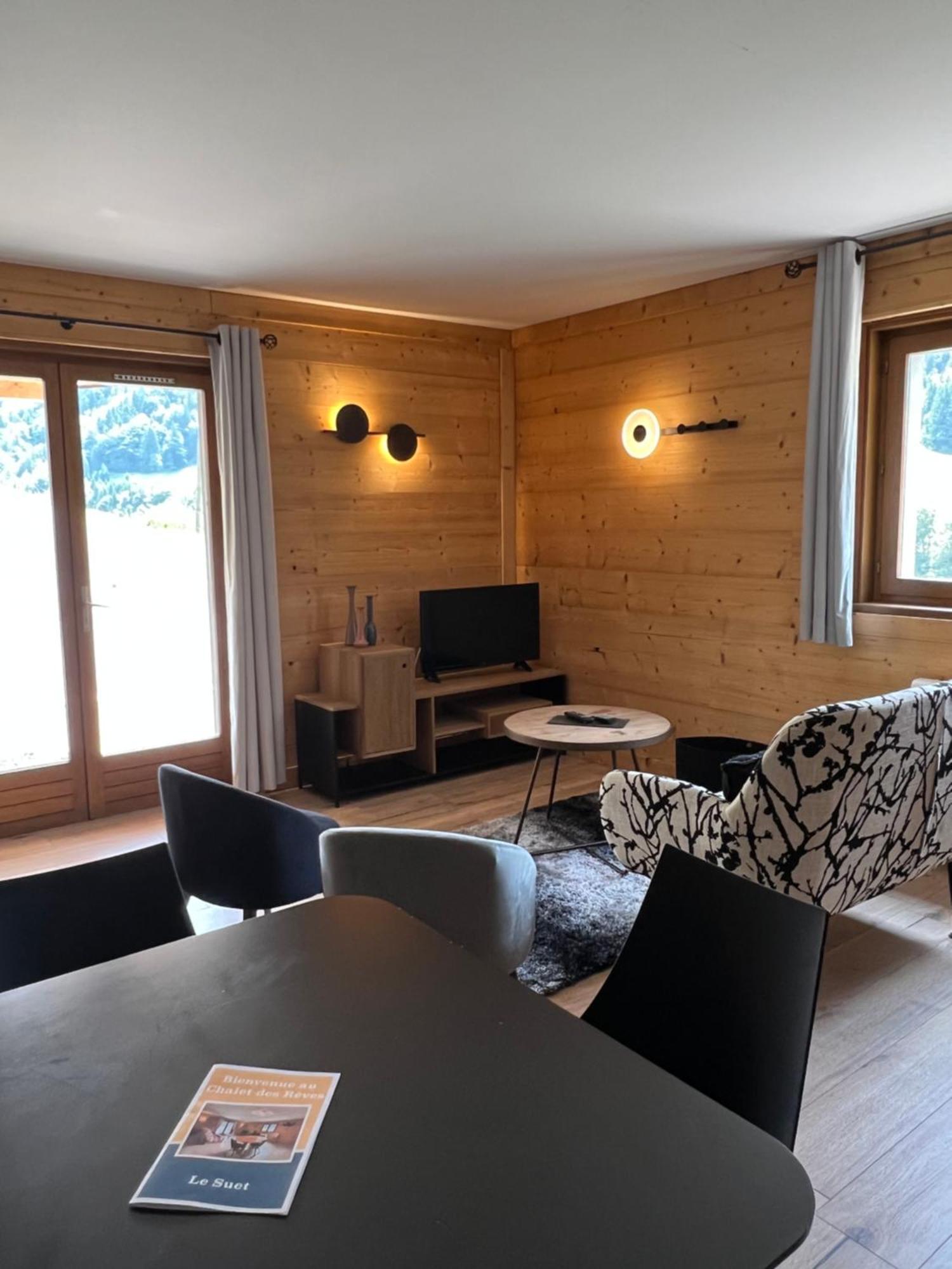 Neuf Chalet 4P Le Suet Jacuzzi Privatif Entremont Dış mekan fotoğraf